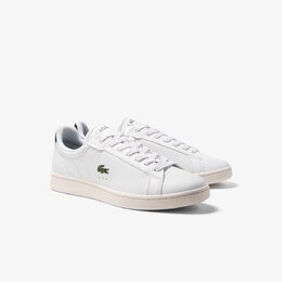 Lacoste: Белые кроссовки 