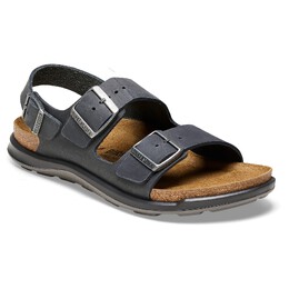 Birkenstock: Чёрные сандалии  Milano