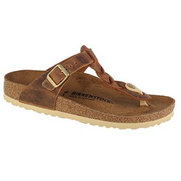 Birkenstock: Коричневые сандалии  Gizeh