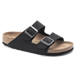 Birkenstock: Чёрные сандалии  Birko Flor