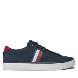 Tommy Hilfiger: Синие кроссовки  TH