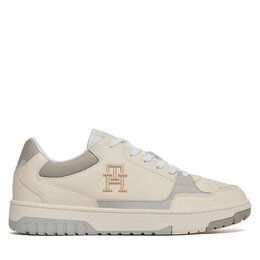 Tommy Hilfiger: Бежевые кроссовки  TH