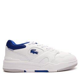 Lacoste: Белые кроссовки 