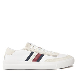 Tommy Hilfiger: Белые кроссовки  TH