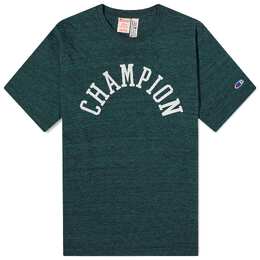 Champion: Зелёная футболка  Reverse Weave