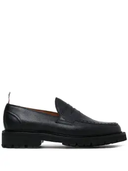 Thom Browne: Чёрные туфли  RWB
