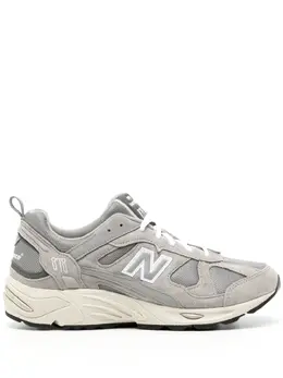 New Balance: Белые кроссовки 