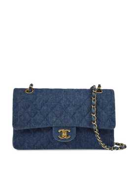 CHANEL Pre-Owned: Голубая сумка 