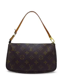 Louis Vuitton Pre-Owned: Коричневая сумка