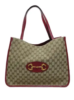 Gucci Pre-Owned: Коричневая сумка-шоппер