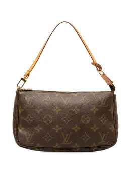 Louis Vuitton Pre-Owned: Коричневая сумка 