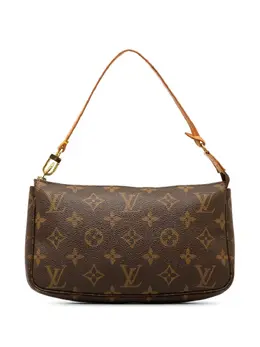 Louis Vuitton Pre-Owned: Коричневая сумка 