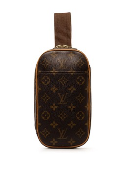 Louis Vuitton Pre-Owned: Коричневая сумка через плечо 