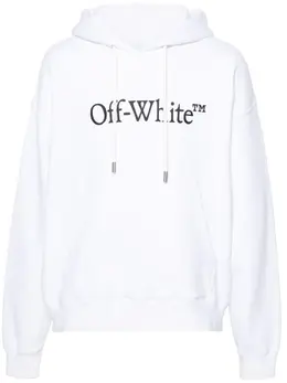 Off-White: Хлопковая толстовка  Bookish