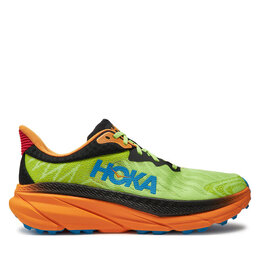 HOKA: Жёлтые кроссовки 