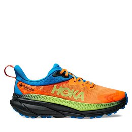 HOKA: Оранжевые кроссовки 