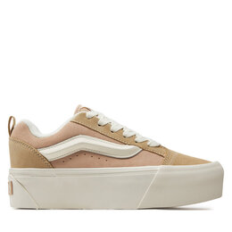 Vans: Бежевые кроссовки 