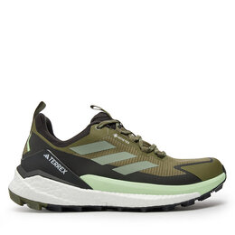Adidas: Зелёные кроссовки  Terrex Free Hiker