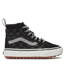 Vans: Чёрные кроссовки  SK8-Hi MTE 1