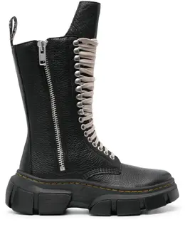 Dr. Martens: Чёрные ботинки 