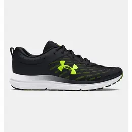 Under Armour: Чёрные кроссовки  Charged Assert