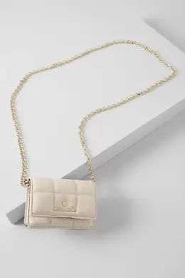 Michael Kors: Бежевая сумка 