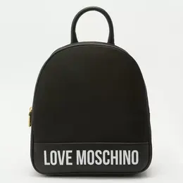 Love Moschino: Чёрный рюкзак 