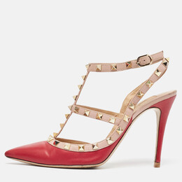 Valentino: Красные туфли  Rockstud