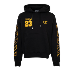 Off-White: Чёрная толстовка 