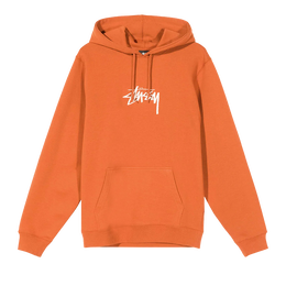 Stussy: Оранжевая толстовка