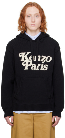 Kenzo: Чёрная толстовка Paris