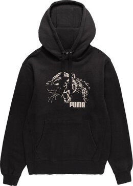 PUMA: Чёрная толстовка 