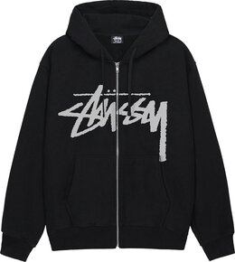 Stussy: Чёрная толстовка 