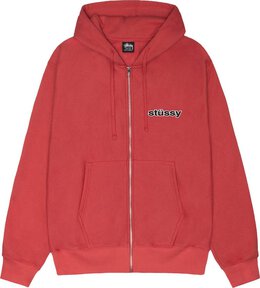 Stussy: Красная толстовка