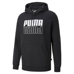 PUMA: Чёрная толстовка 