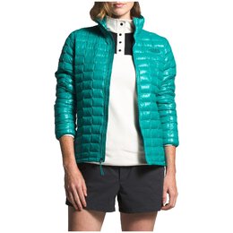 The North Face: Зелёная куртка  Thermoball Eco