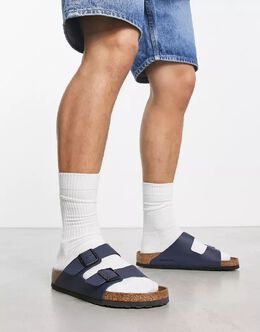 Birkenstock: Синие сандалии  Arizona