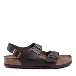 Birkenstock: Тёмные сандалии  Milano