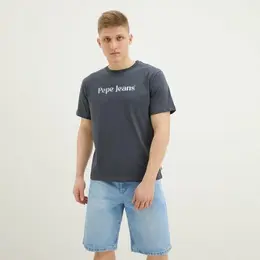 Pepe Jeans: Тёмная футболка