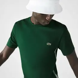 LACOSTE: Тёмная футболка 