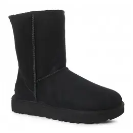 UGG: Чёрные угги  Classic Short II