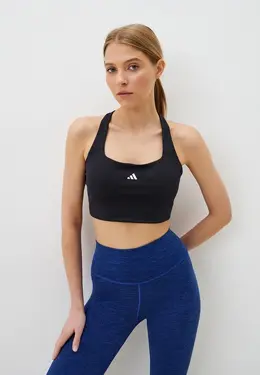 adidas: Чёрный топ 