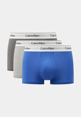 Calvin Klein: Серые трусы