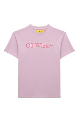 Off-White: Хлопковая футболка 