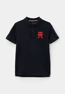 Tommy Hilfiger: Синее поло 