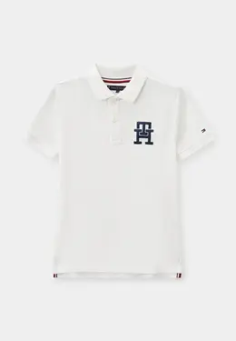 Tommy Hilfiger: Белое поло 