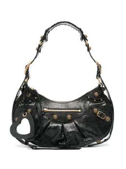 Balenciaga: Чёрная сумка  Le Cagole