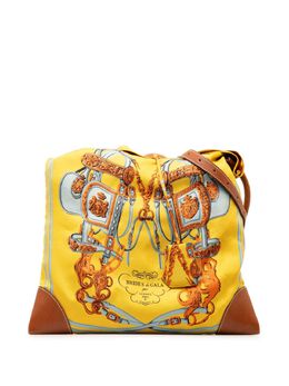 Hermès Pre-Owned: Коричневая сумка через плечо