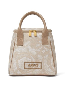 Versace: Бежевая сумка  Barocco