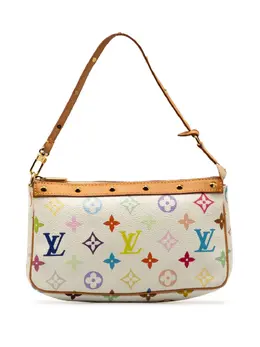 Louis Vuitton Pre-Owned: Белая сумка